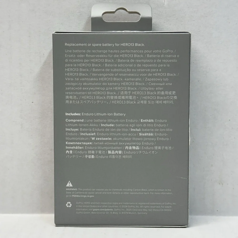 GoPro - 1900‎ mAh Enduro Battery for HERO13 Black